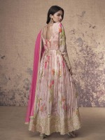 Light Pink Real Georgette Salwar Kameez